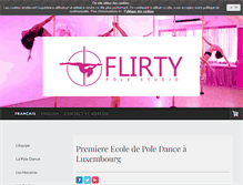 Tablet Screenshot of flirtyfitness.fr